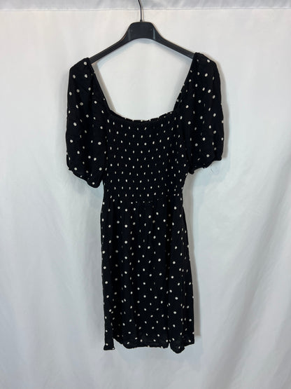 PRIMARK. Vestido corto lunares . T 40