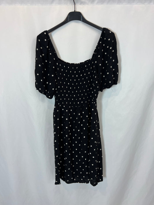 PRIMARK. Vestido corto lunares . T 40