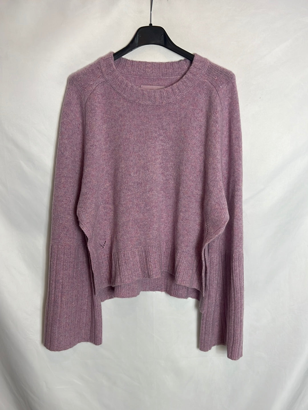 ZADIG&VOLTAIRE . Jersey cashmere aperturas. T XS