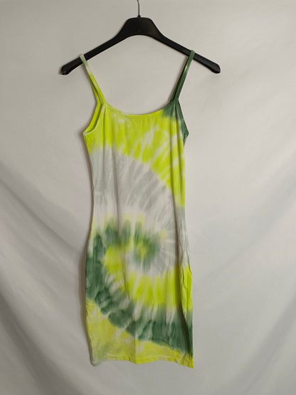 GIANNI KAVANGH. Vestido entallado tie dye T.xxs