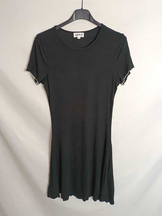 SUPERDOWN. Vestido corto negro T.S