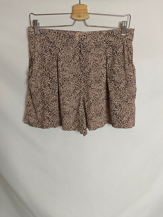 MANGO. Shorts animal print T.m