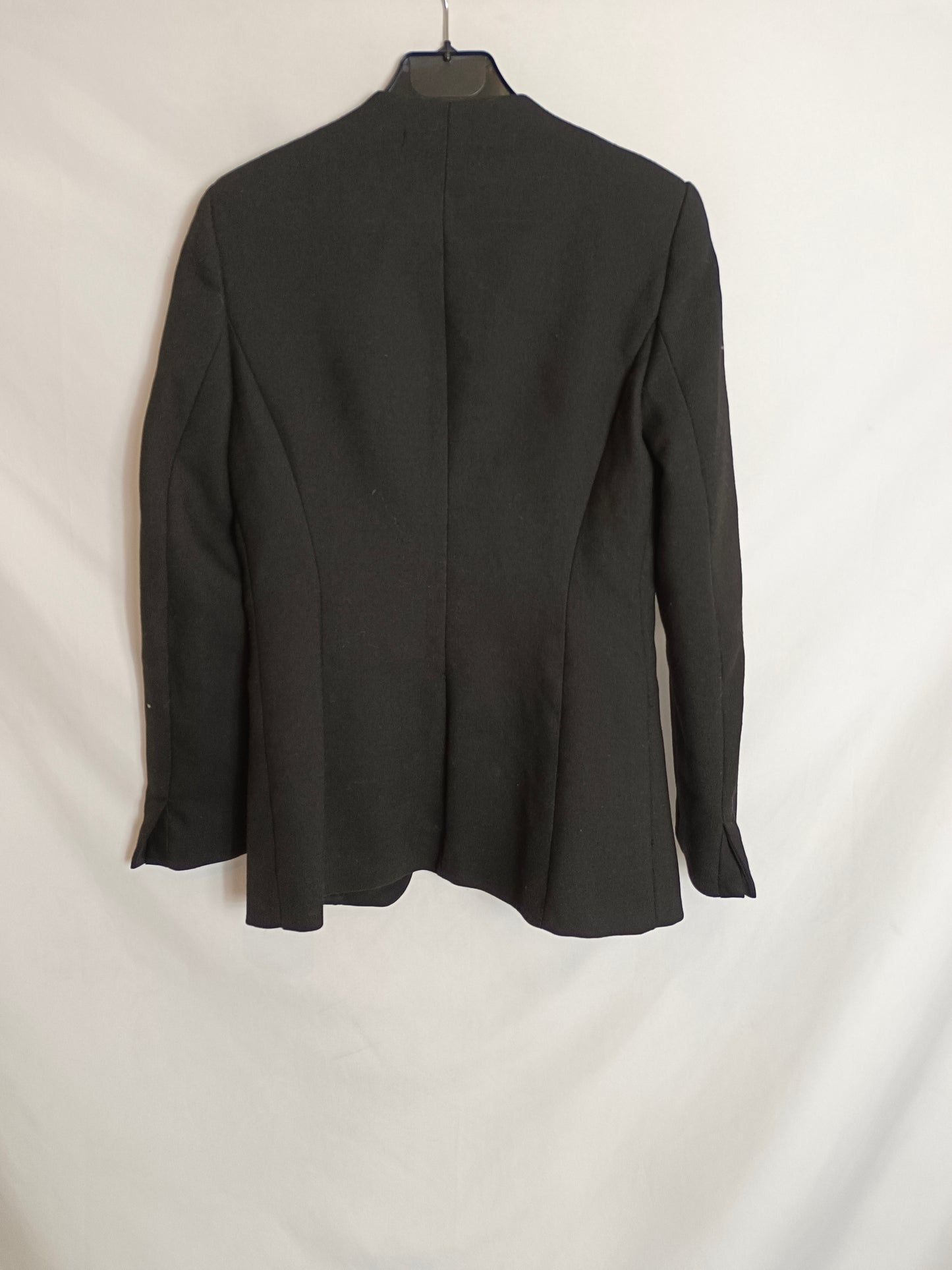 ZARA. Blazer negra larga T.xs