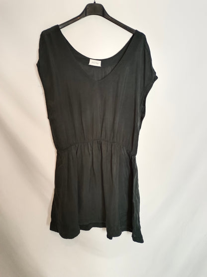 AMERICAN VINTAGE. Vestido fluido negro T.m