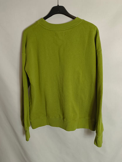 BROWNIE. Sudadera verde pistacho T.xxs