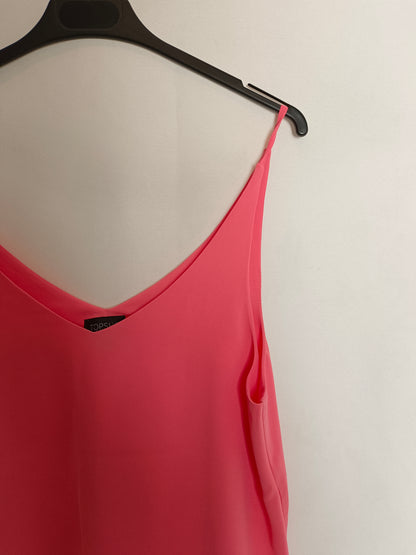 TOPSHOP. Top fluido coral T.38