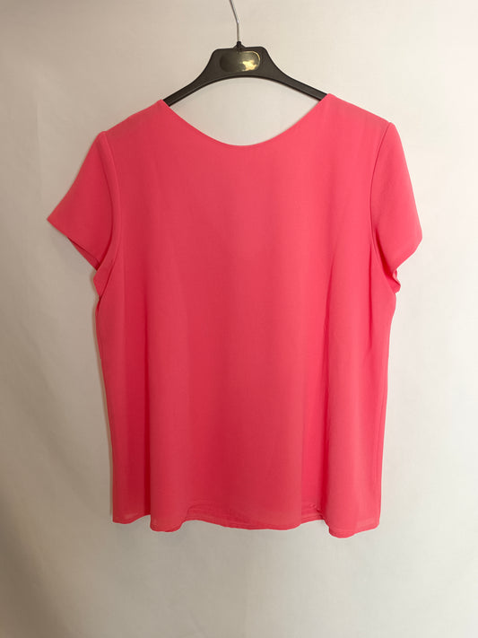 BIMANI. Top fluido coral T.l