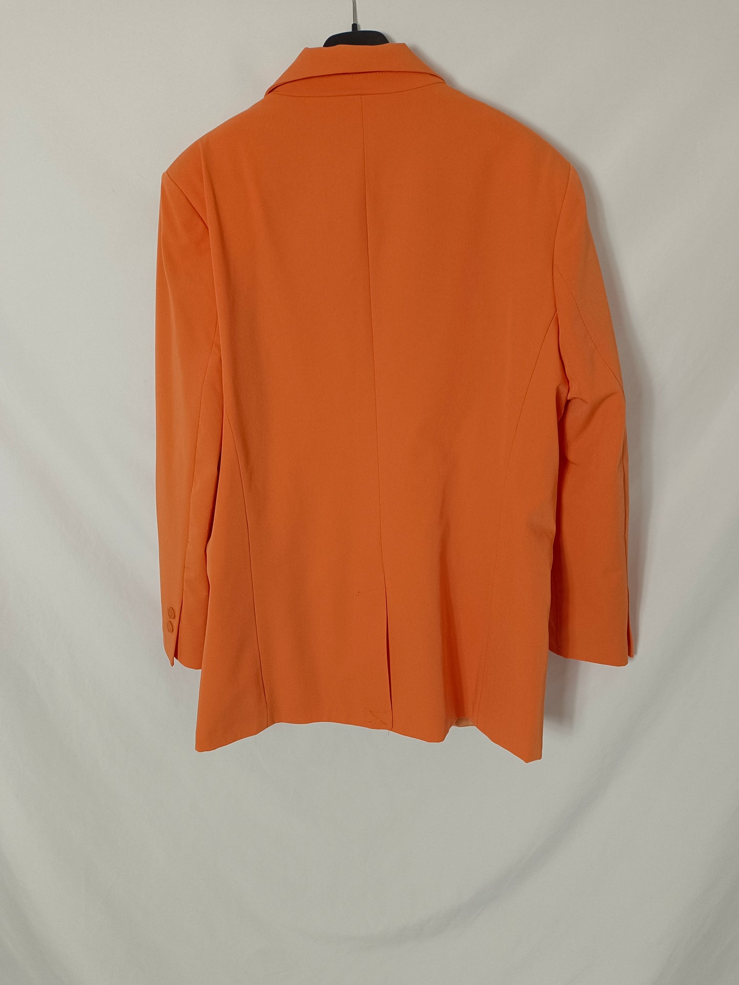 BERSHKA. Blazer naranjas oversized T.s