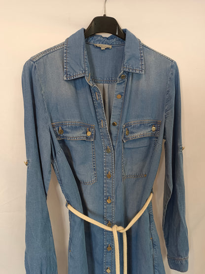 KOCCA. Vestido fluido denim T.s