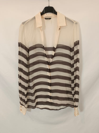 MARCIANO BY GUESS. Blusa fluida rayas T.38