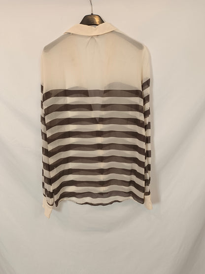 MARCIANO BY GUESS. Blusa fluida rayas T.38