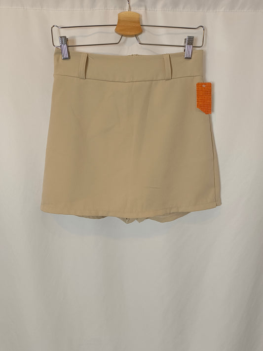 OTRAS. Falda pantalón beige. T M