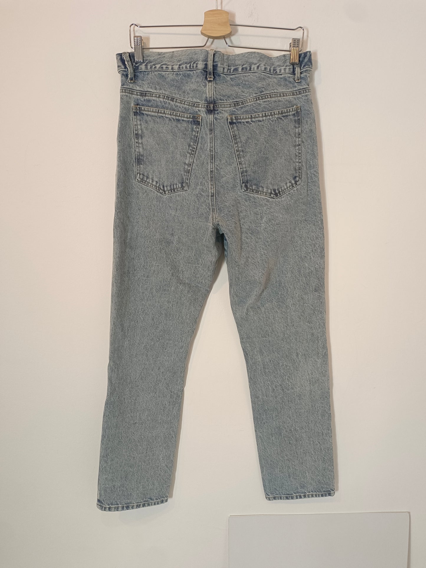 BLUYINS. Pantalón denim efecto desgastado  T.u(42)