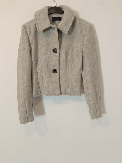 SFERA. Chaqueta gris jaspeada T.s