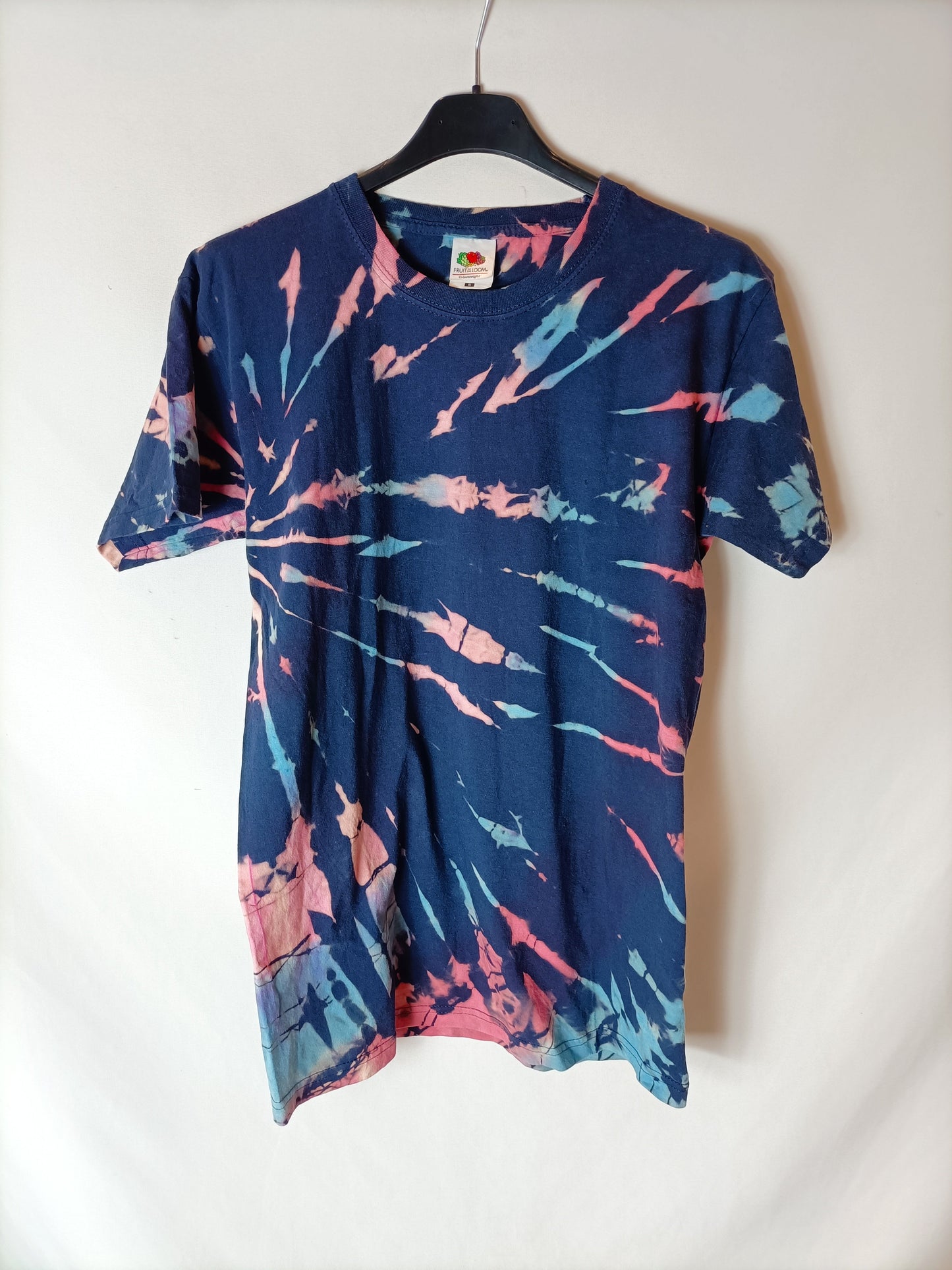 OTRAS. Camiseta tie dye azul. T S