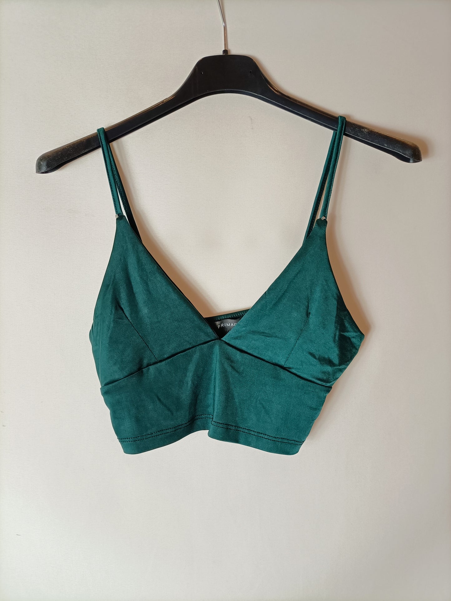 PRIMARK Croptop verde T.34/36