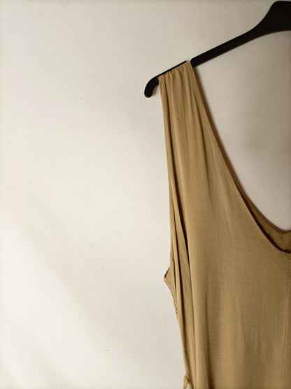 NEW COLLECTION. Mono ancho beige T.u(s/m)