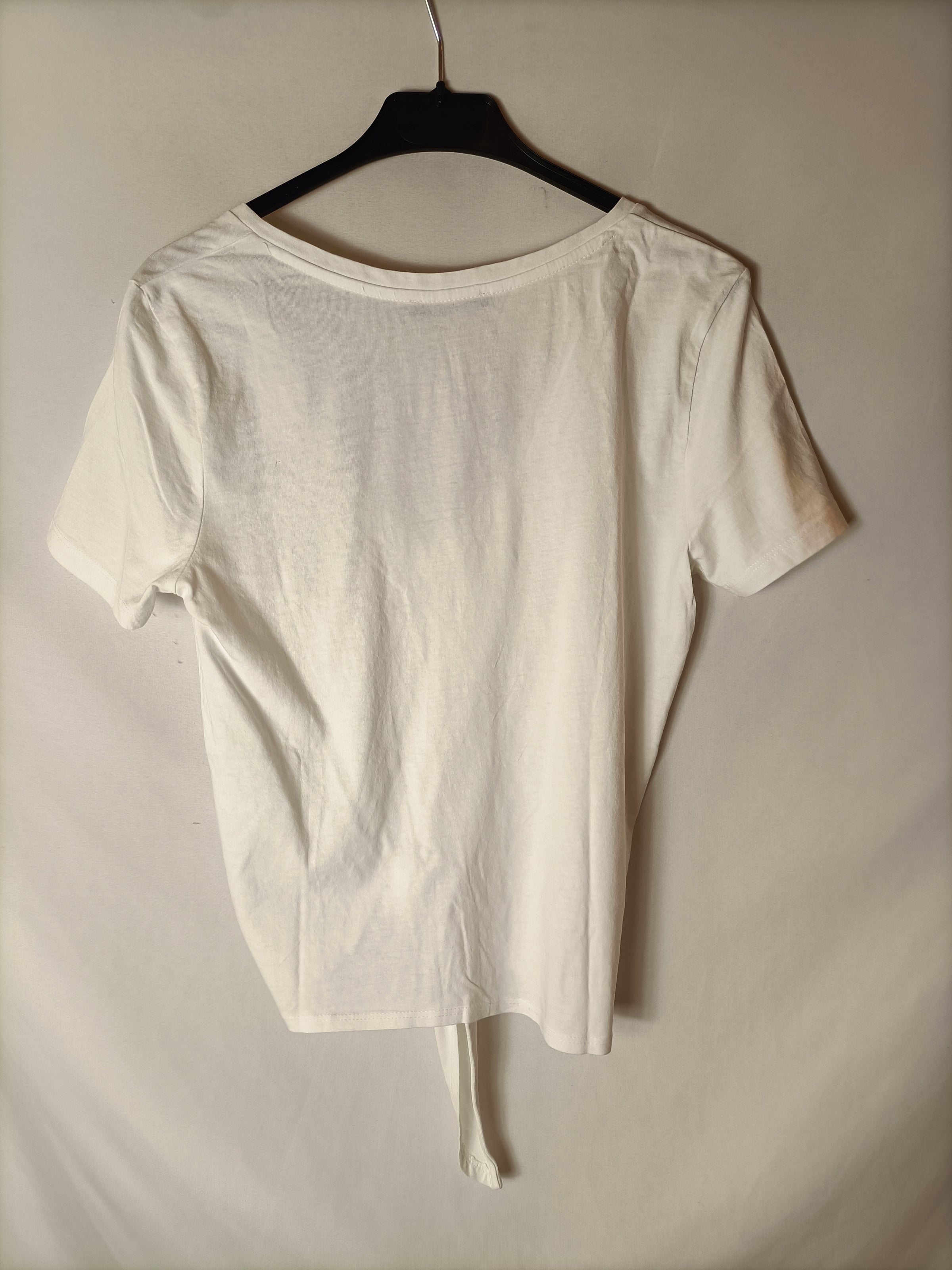 Camiseta nudo zara hot sale