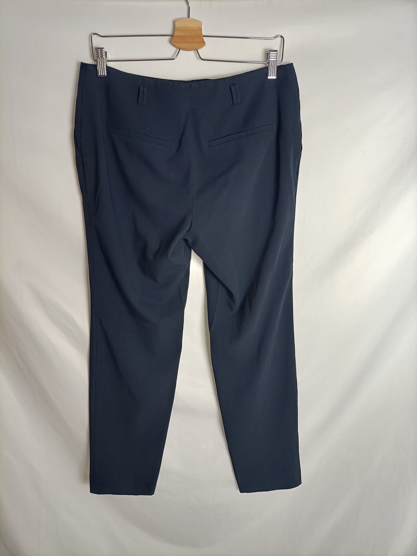 OTRAS. Pantalones de pinza azules T.L