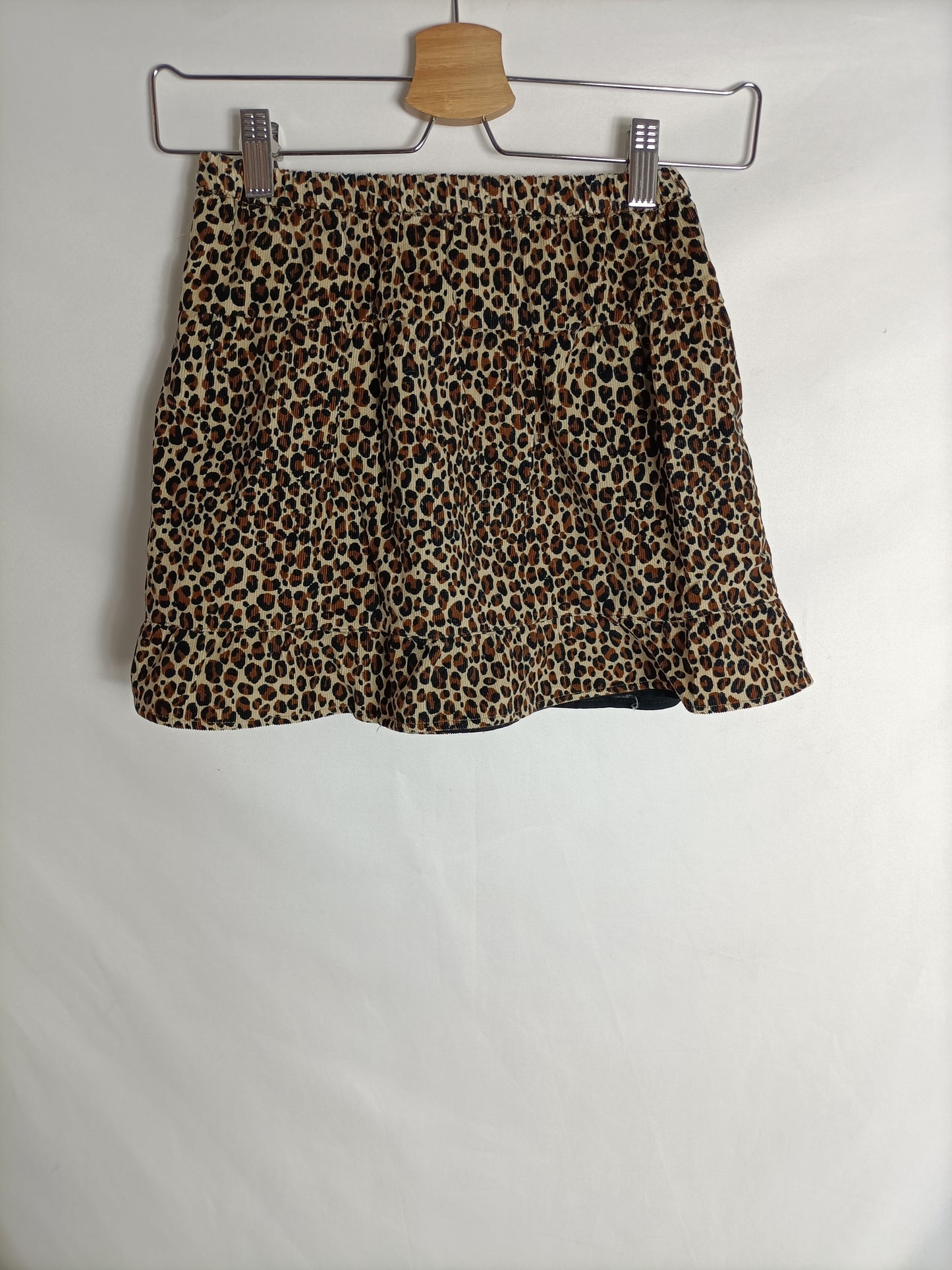 ZARA. Falda animal print  T.10 años