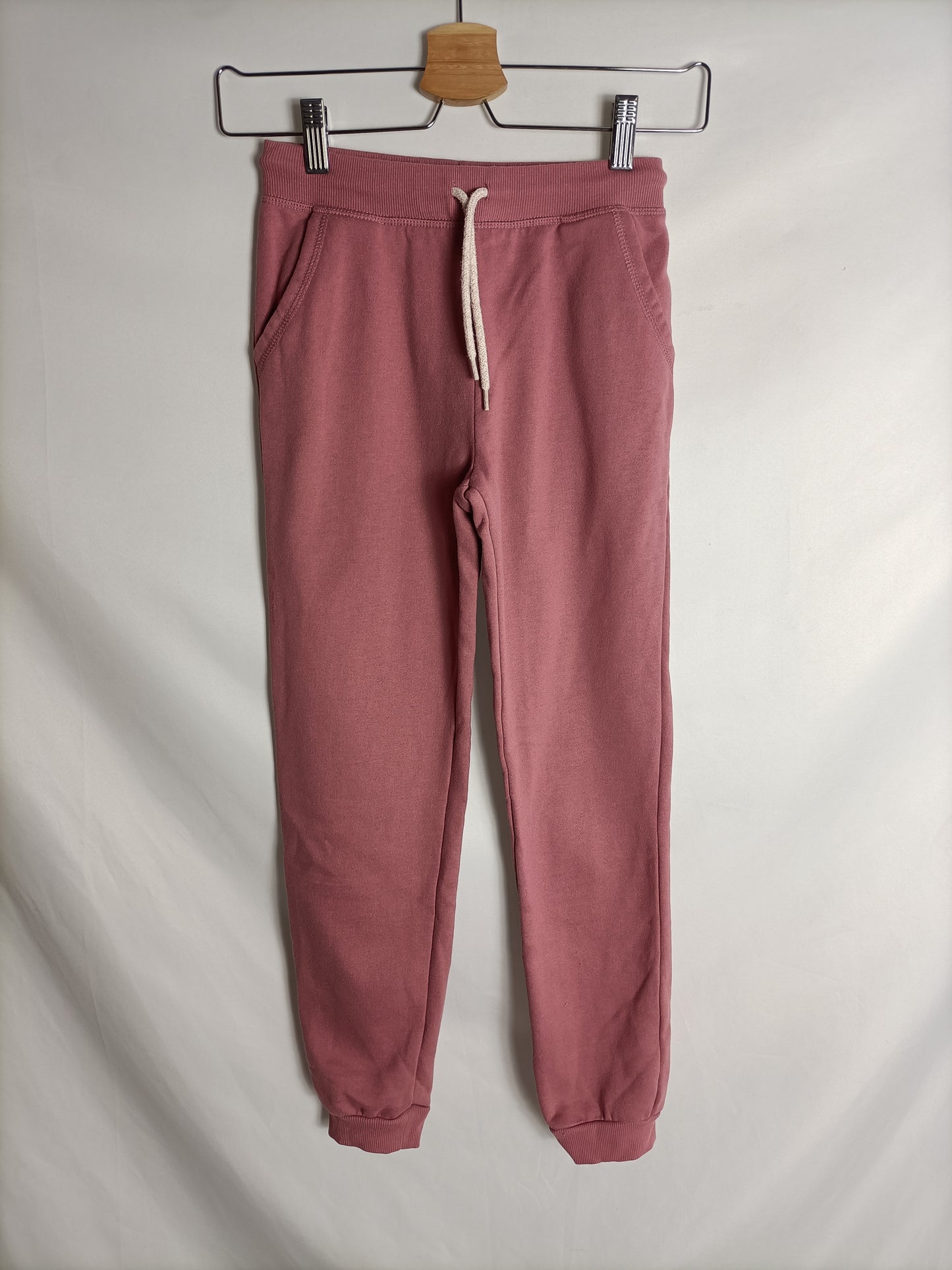 PRIMARK. Pantalón rosa elástico T.10-11 años