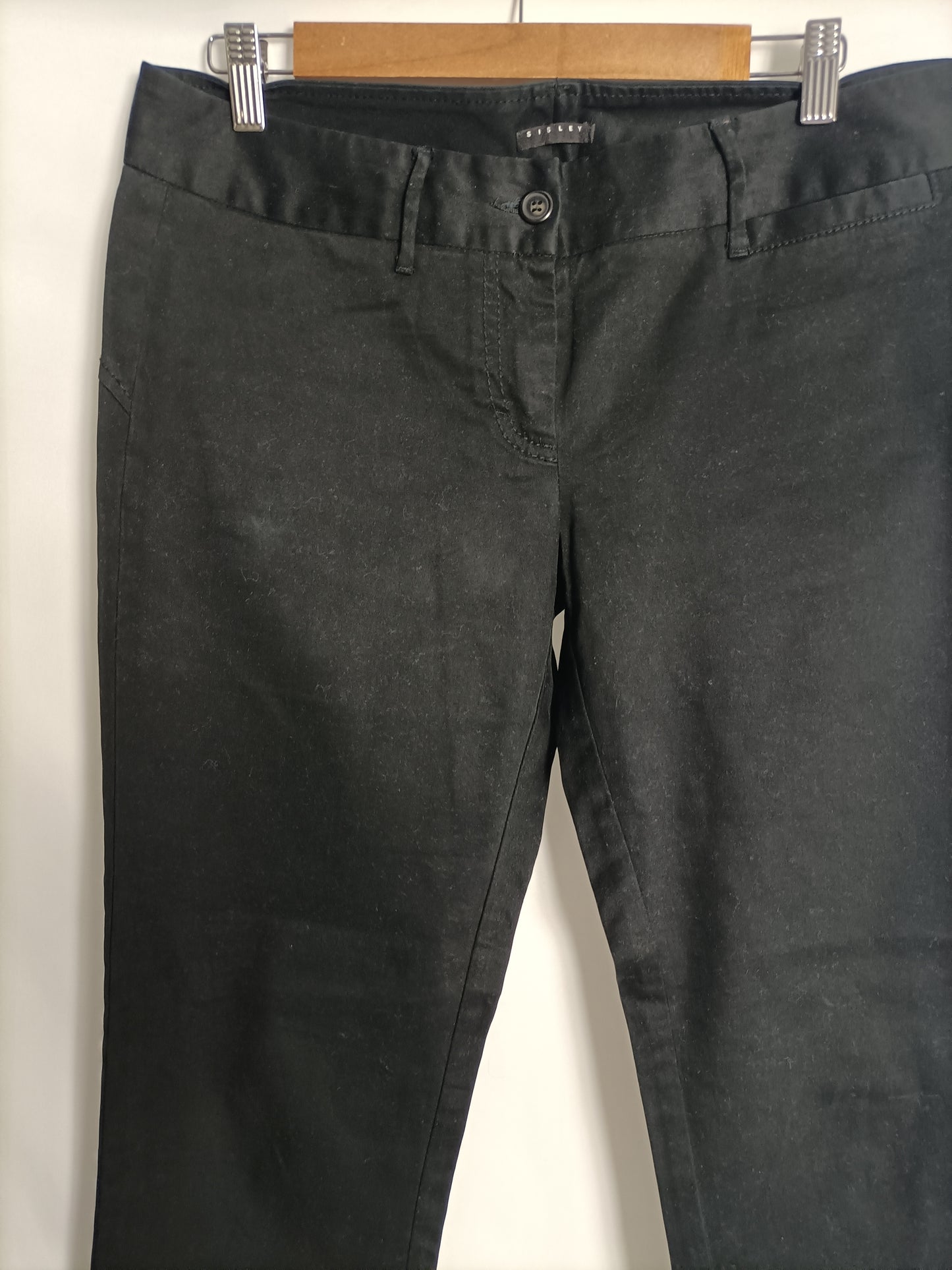 SISLEY. Pantalón negro t. 46