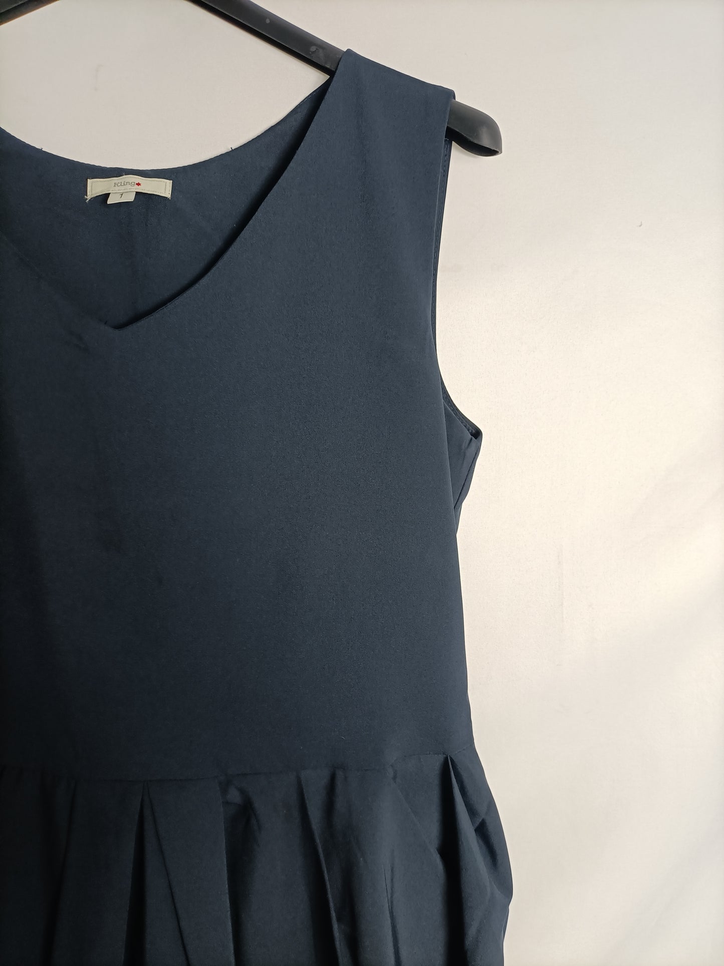 KLING. Vestido azul corto T.1(s)