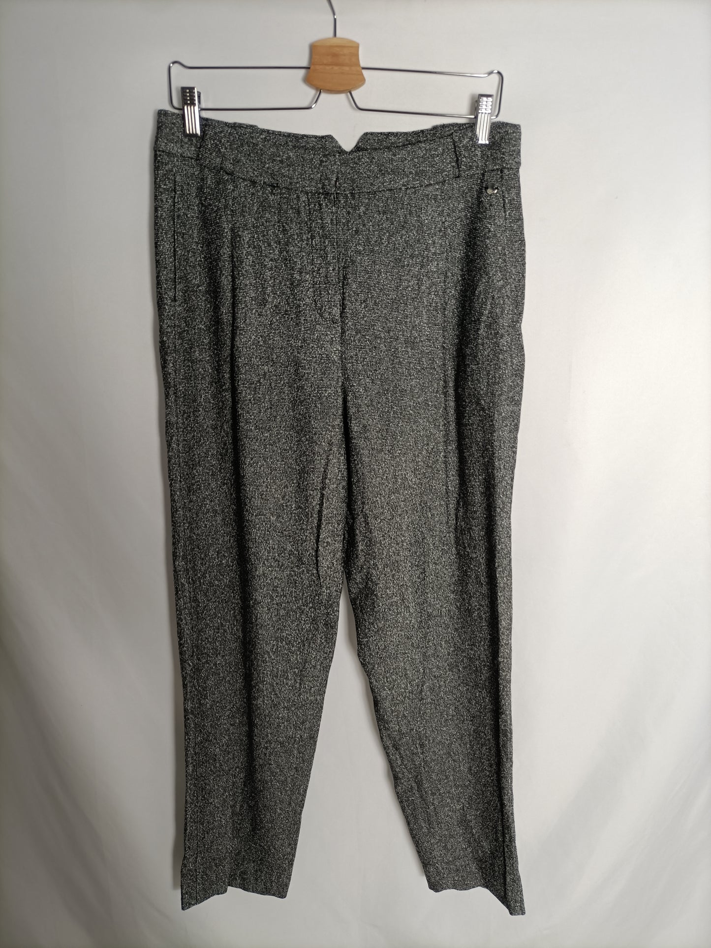 PEDRO DEL HIERRO. Pantalon de pinza gris t. 42