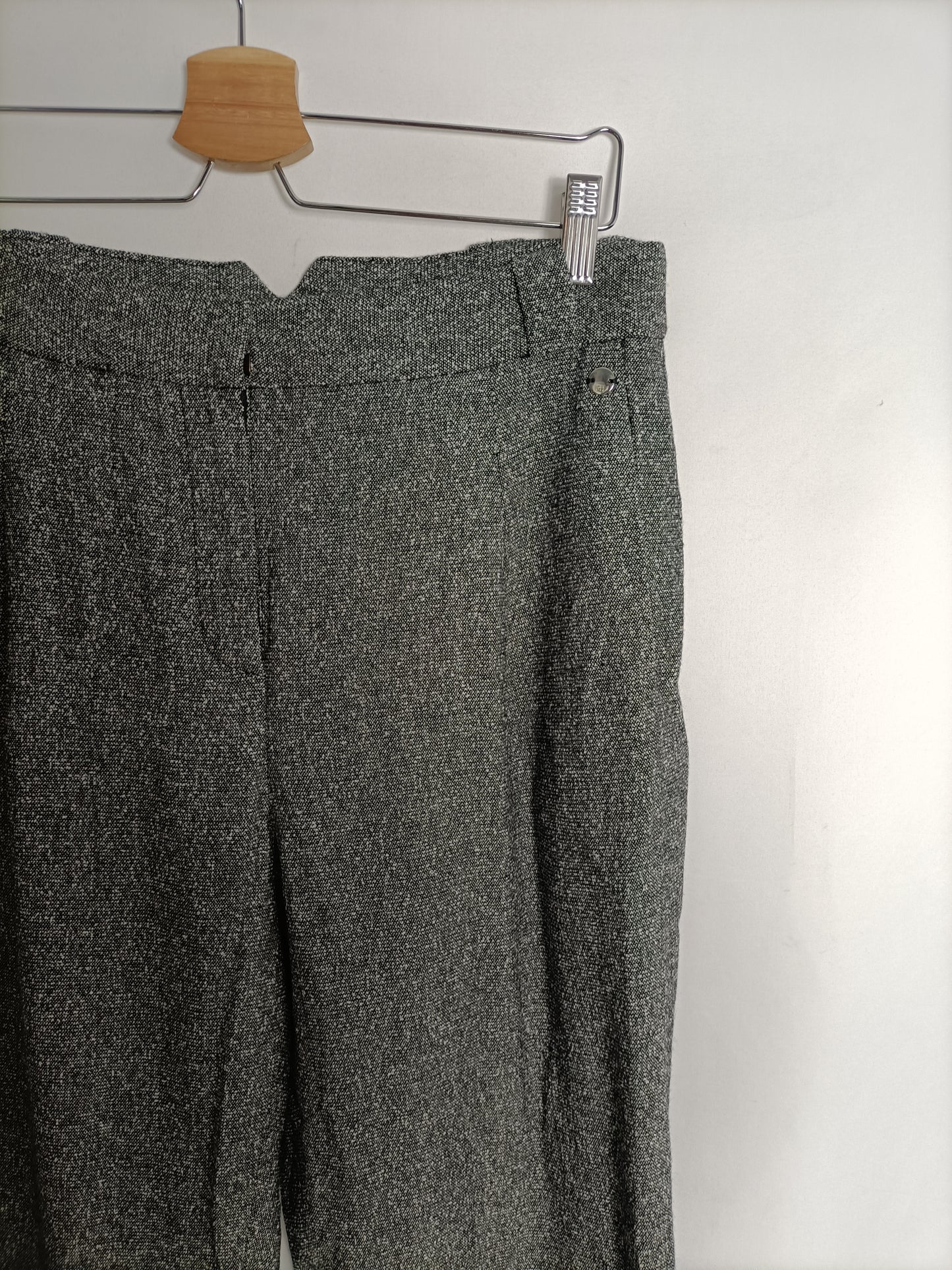 PEDRO DEL HIERRO. Pantalon de pinza gris t. 42