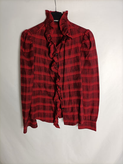 ISABEL ÉTOILE MARANT. Camisa de cuadros T.36