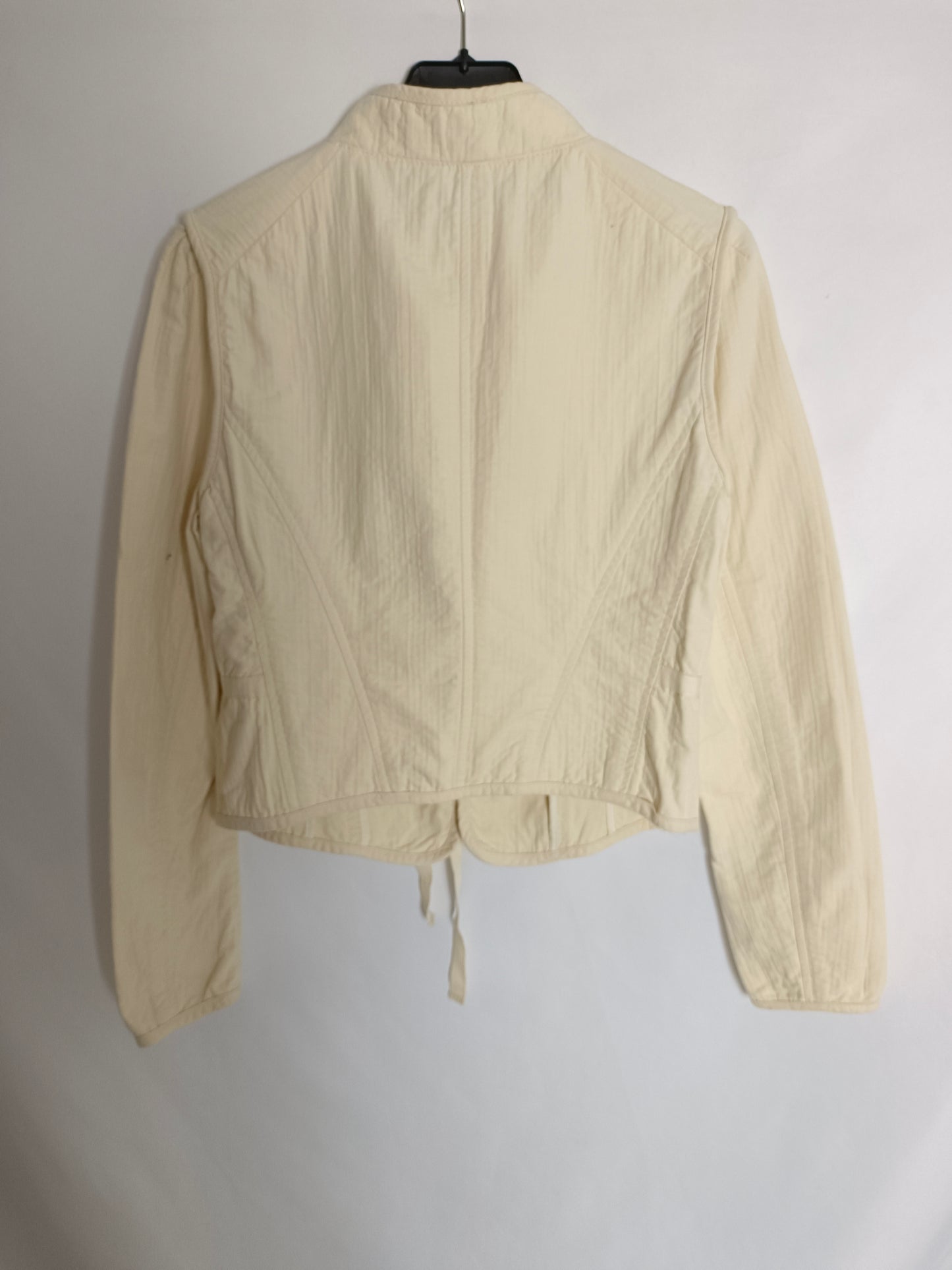 ZARA. Chaqueta beige fina T.m(s)