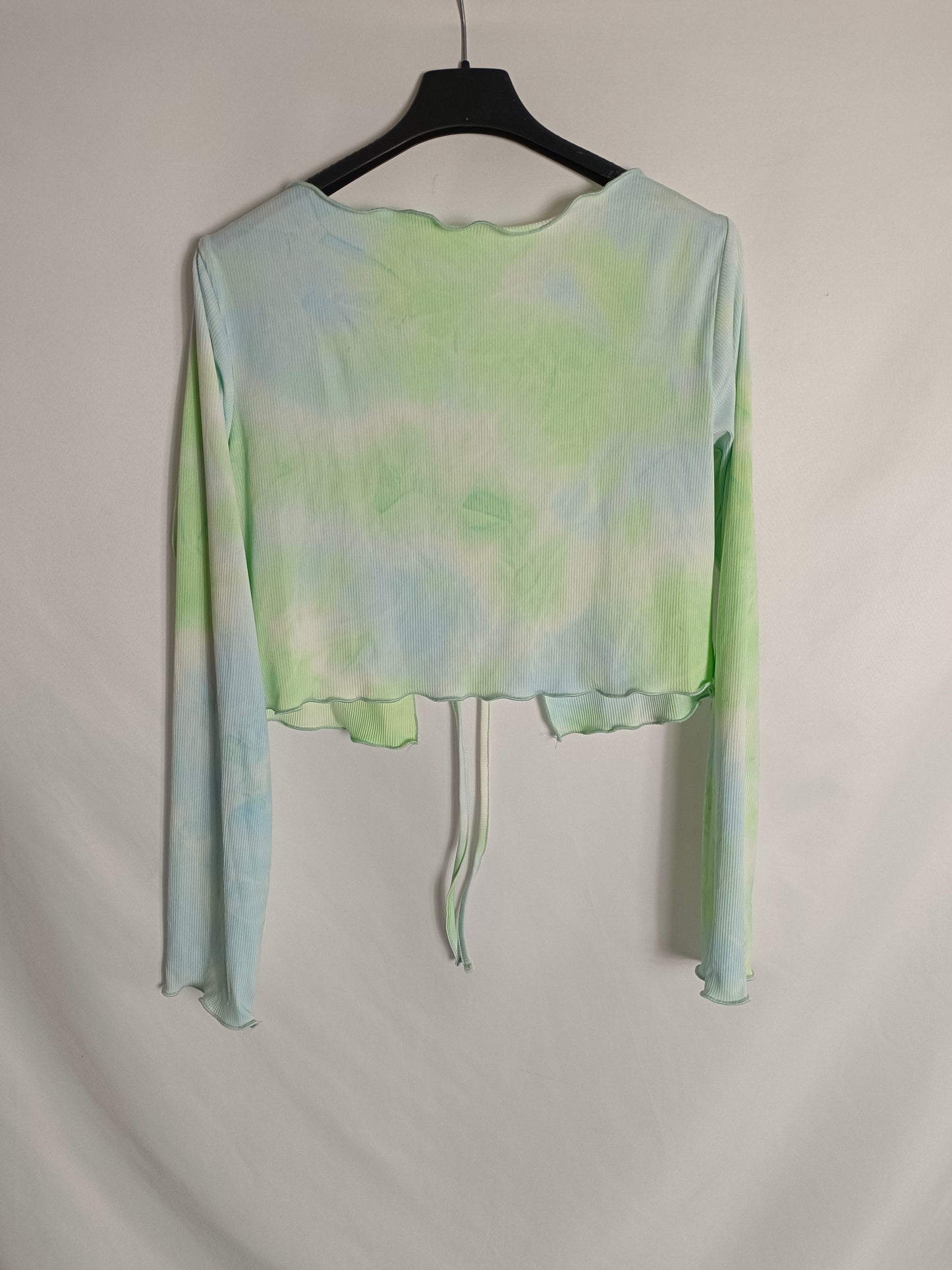 ROMWE. Top abierto tie dye T.m