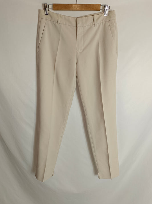 ZARA. Pantalón beige chino T.s