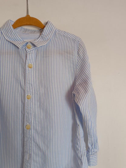 ZARA. Camisa rayas T.18-24 meses