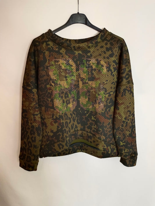 OKY COKY. Sudadera camuflaje T.38