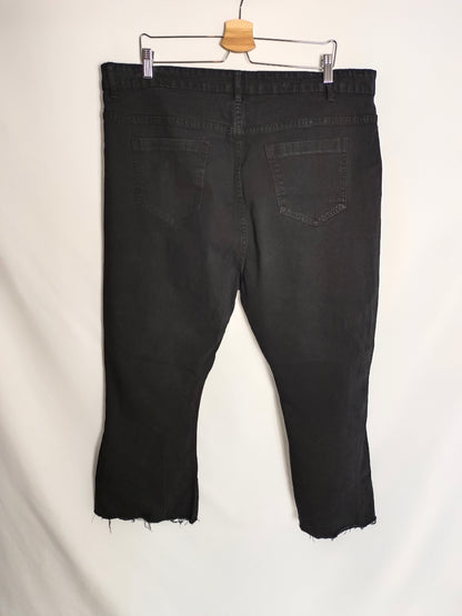 OTRAS. Pantalón negro recto T.3xl