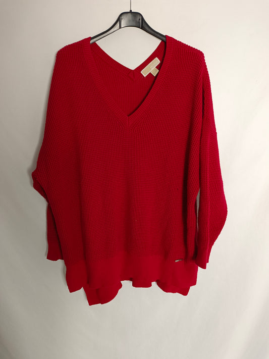 MICHAEL KORS. Jersey punto rojo T.2xl