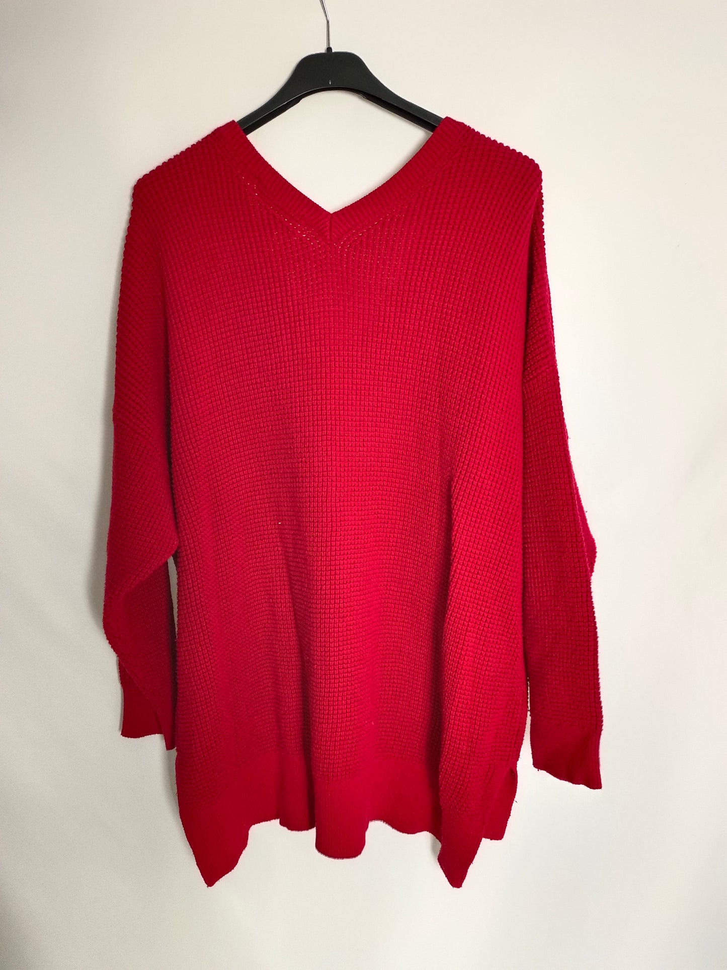 MICHAEL KORS. Jersey punto rojo T.2xl