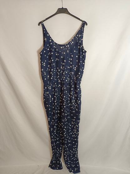 ZARA. Mono azul estrellas T.m