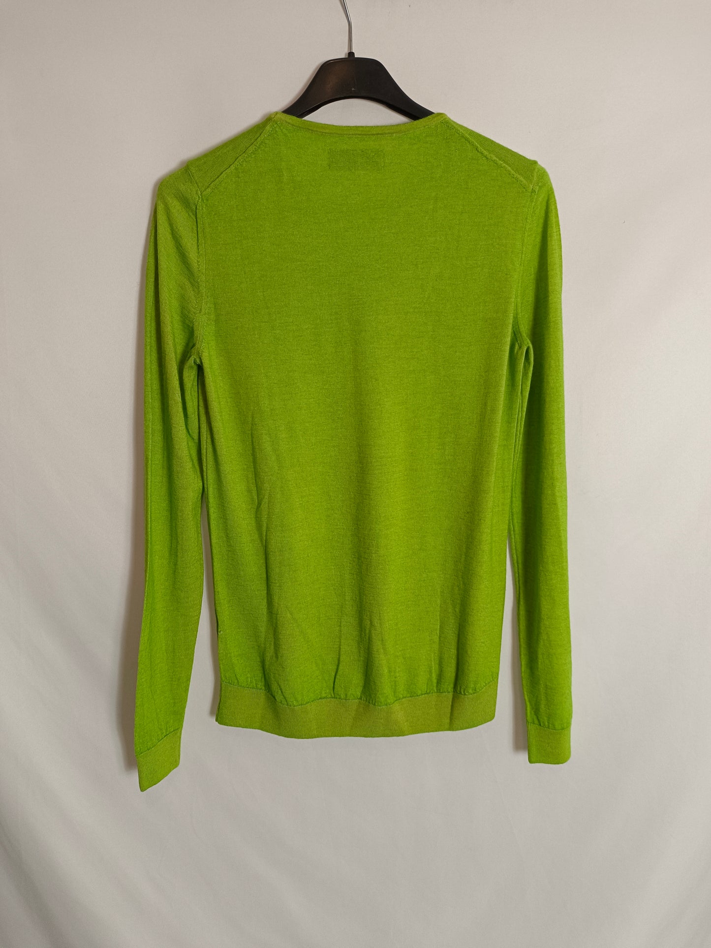 FALCONERI. Jersey verde cashmere TU(S)