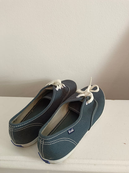 KEDS. Zapatillas lona gris T.38