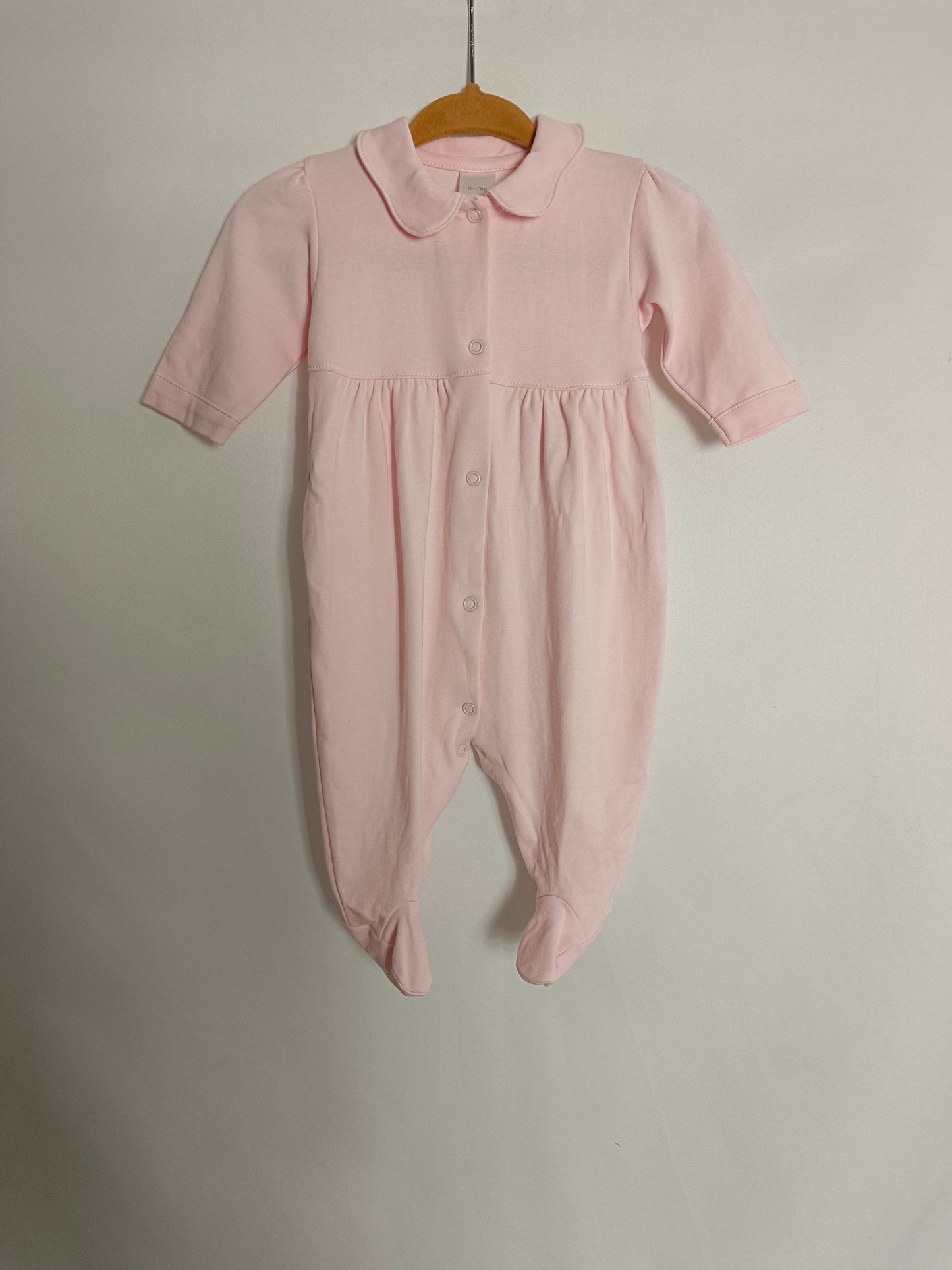 OTRAS. Body pijama rosa T.0-3meses