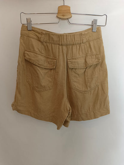 ESEO ESE. Pantalón corto camel T.u(34)