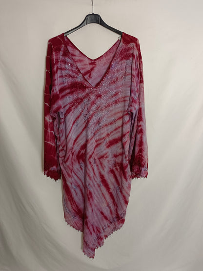 OTRAS. Vestido largo tie dye T.xl