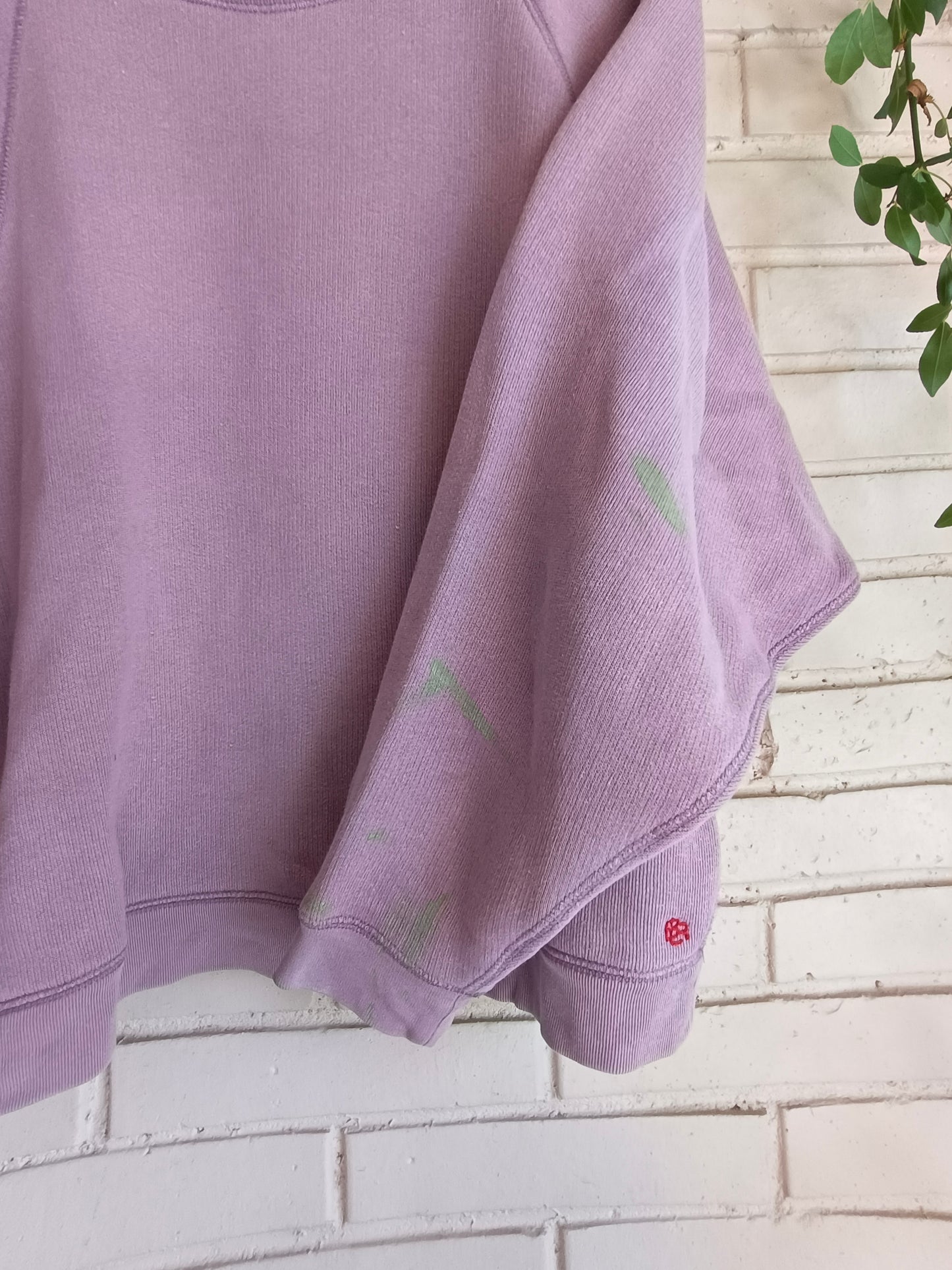 BELLEROSE. sudadera morada T.2(m)tara