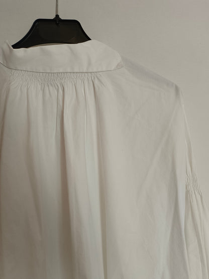 MAJE. Blusa blanca oversized T.2(m)