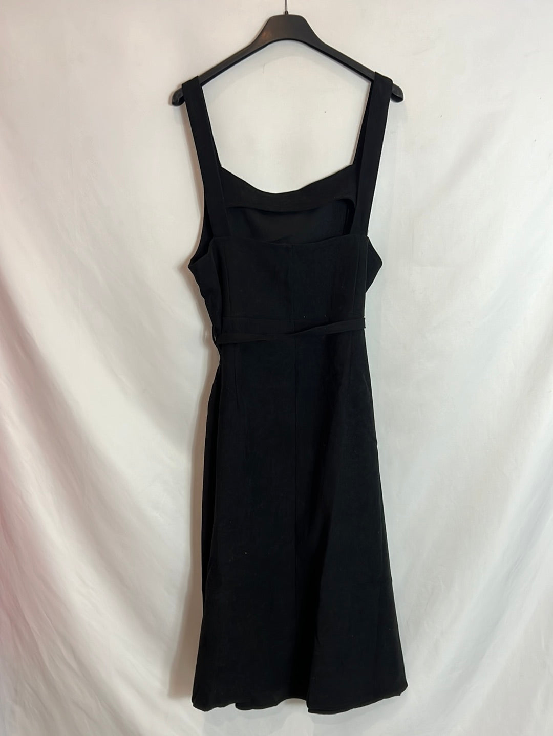 DAZY. Vestido negro micropana T.l