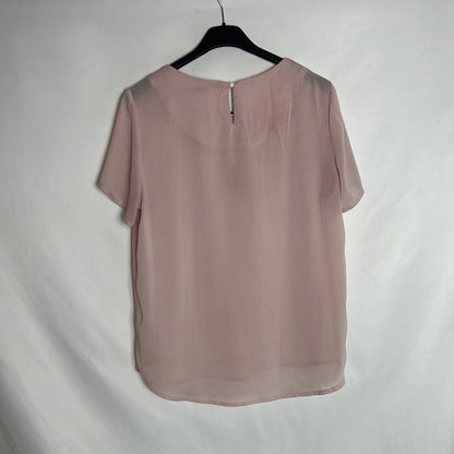 MULAYA. Blusa rosa Manga corta T.M