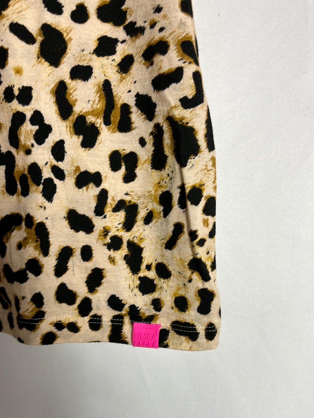 BIMBA Y LOLA. Camiseta animal print. T S