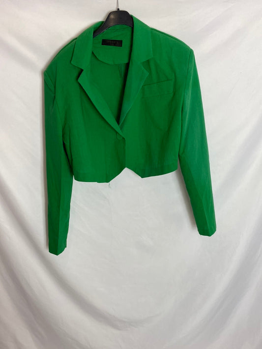 STORETS. Blazer crop Verde. T.S/M